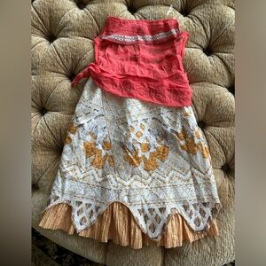 Girls Disney Moana Costume Dress